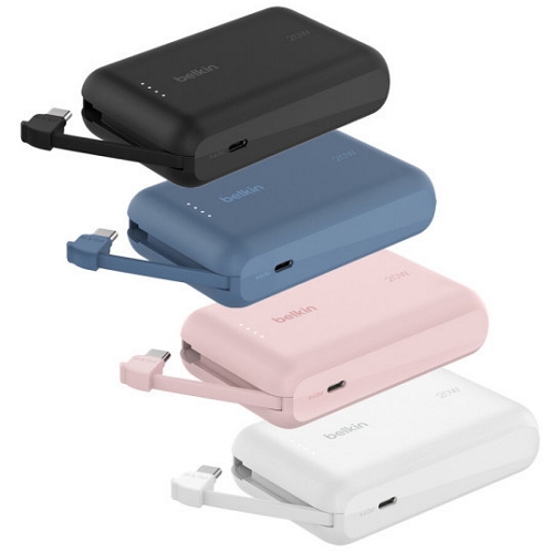 벨킨  부스트차지 20W 케이블 일체형 보조배터리 BPB021fq 10000mAh
