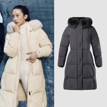 코오롱스포츠 폭스퍼 롱다운 스노우문 TVJDW24562DBR