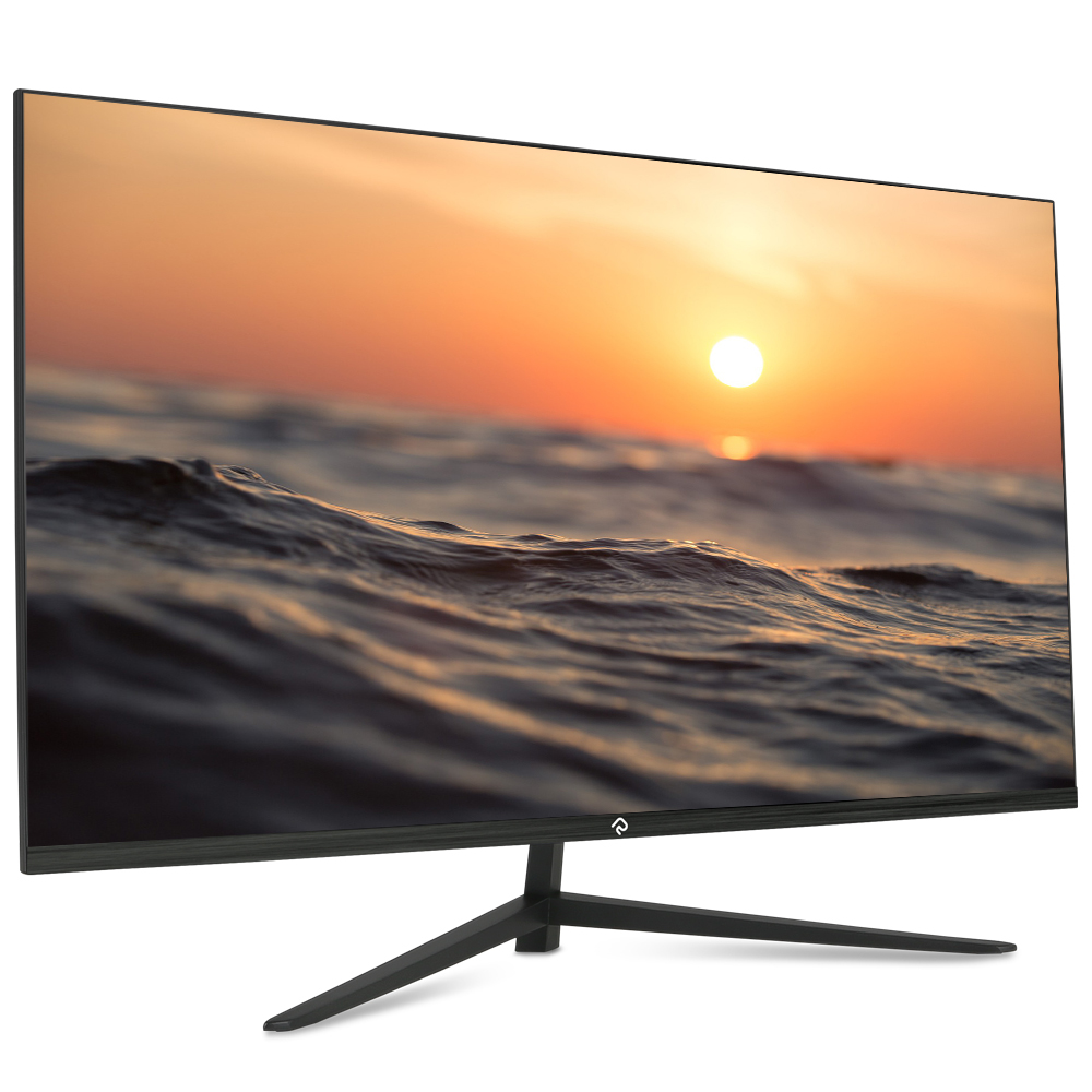 래안텍 EdgeArt F3275KB 블랙 FHD 베젤리스 100 오피스 무결점