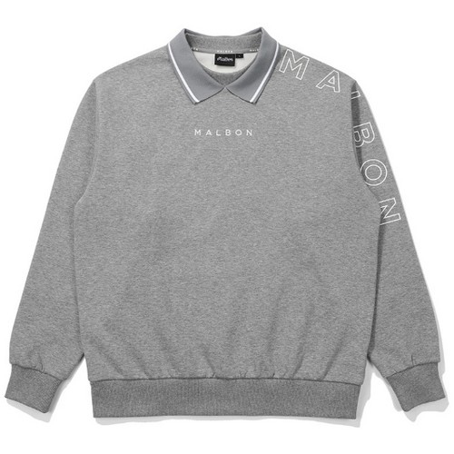 말본골프  말본 스크립트 기모 맨투맨 M4421PFS02MGR