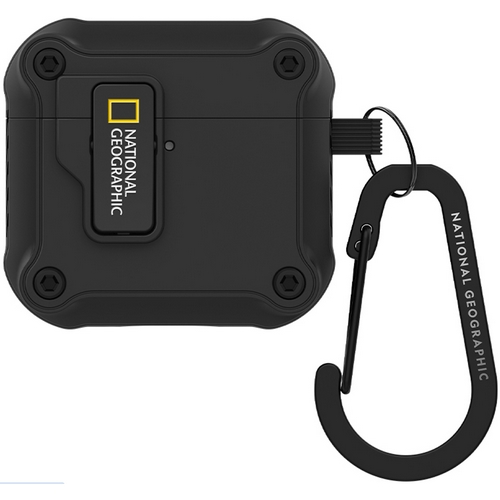 내셔널지오그래픽  에어팟4 러기드 범퍼 오토 락 케이스