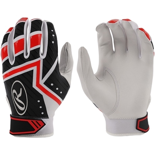 롤링스  플렉스핏 배팅장갑 블랙+레드 EBG21S04GL