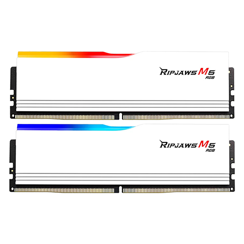 G.SKILL  DDR5-6000 CL36 RIPJAWS M5 RGB 화이트 패키지