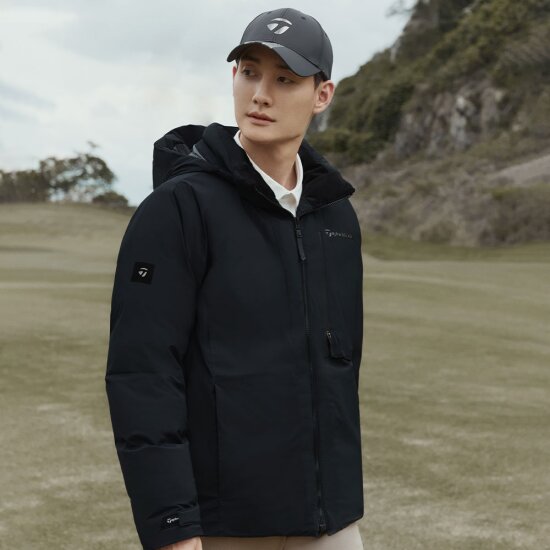 테일러메이드 중량 후드 다운 점퍼 TMDJN4202-199