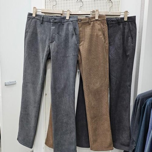 피에르가르뎅 코듀로이본딩노턱팬츠 PPPC4502