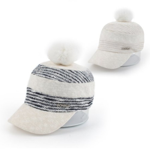 보니스골프 방울 포인트 방한 모자 PFW-W017