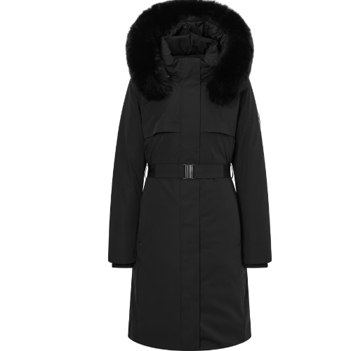 LF 헤지스골프 탈착후드 구스다운점퍼 HWJU4D812BK