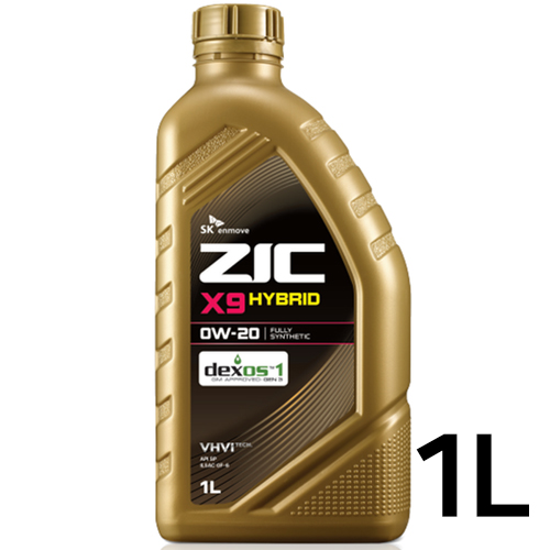 SK엔무브 ZIC X9 SP 하이브리드 0W20 1L