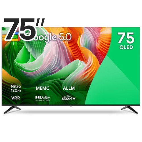더함 우버 AMG 스마트 75 QLED 120HZ 돌비 AI 구글5.0
