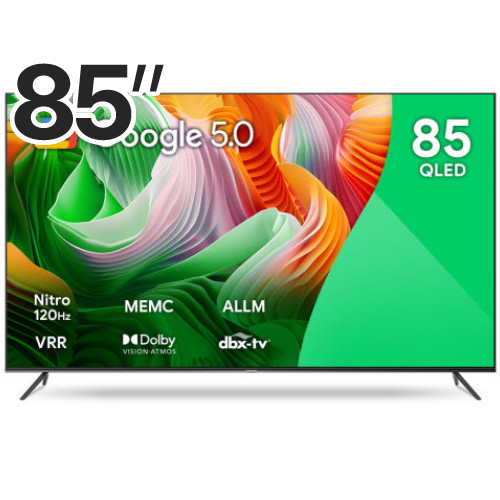 더함 우버 AMG 스마트 85 QLED 120HZ 돌비 AI 구글5.0