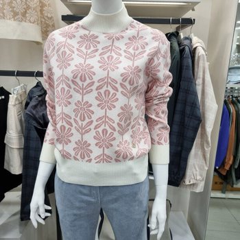 Superior  플라워 패턴 스웨터 IW0ERD40173