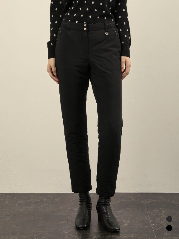 올리비아로렌 속퀼팅 밴딩 다운팬츠 VVCDL4WA281