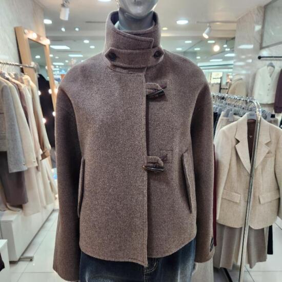 리안뉴욕 하이넥 캐시미어 혼방모직자켓 RSJWJK040