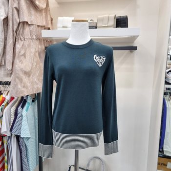 Superior  로고 라운드 스웨터 IW0ERD30123