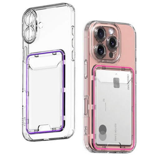 ISK 에디터 아이폰15 라인 컬러 카드슬롯 프로 케이스