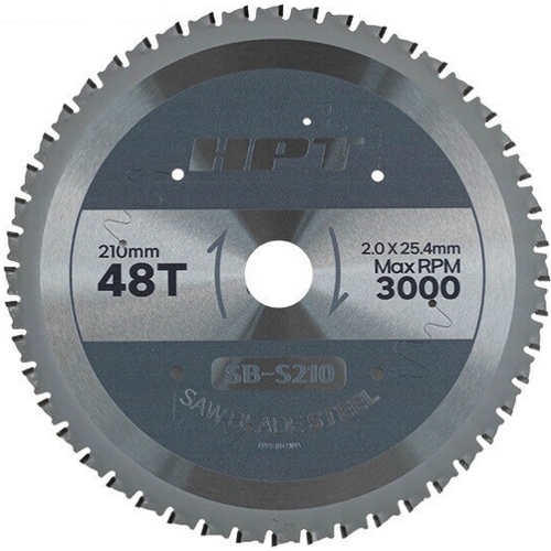 HPT 8인치 금속용 원형톱날 SB-S210