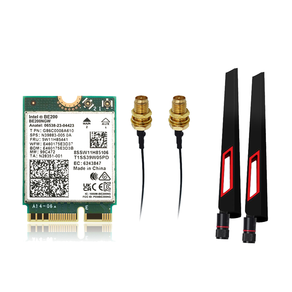 오존컴퍼니  인텔 BE200 Wi-Fi 7 Kit 무선랜카드