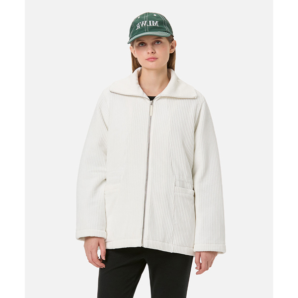 뮬라웨어  소프트 코듀로이 패딩 자켓 AWWEJK108