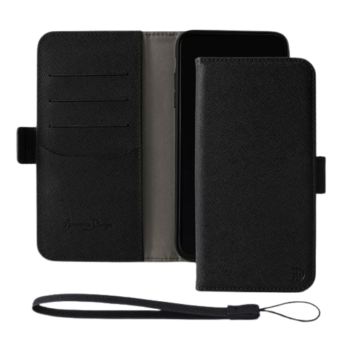 어썸디자인 아이폰13 프로 맥스 오블리크 가죽 지갑 다이어리 케이스