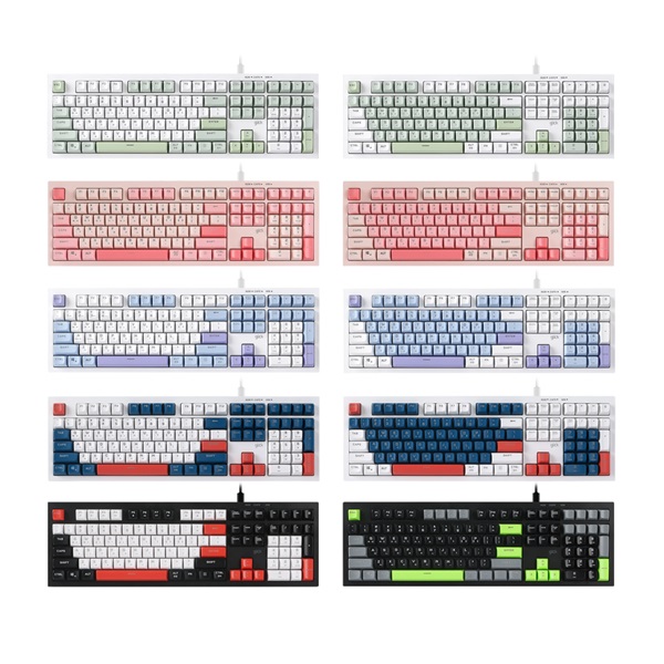 지클릭커  OFFICEPRO OPK50 사일런스 M RGB 무소음 방수 108