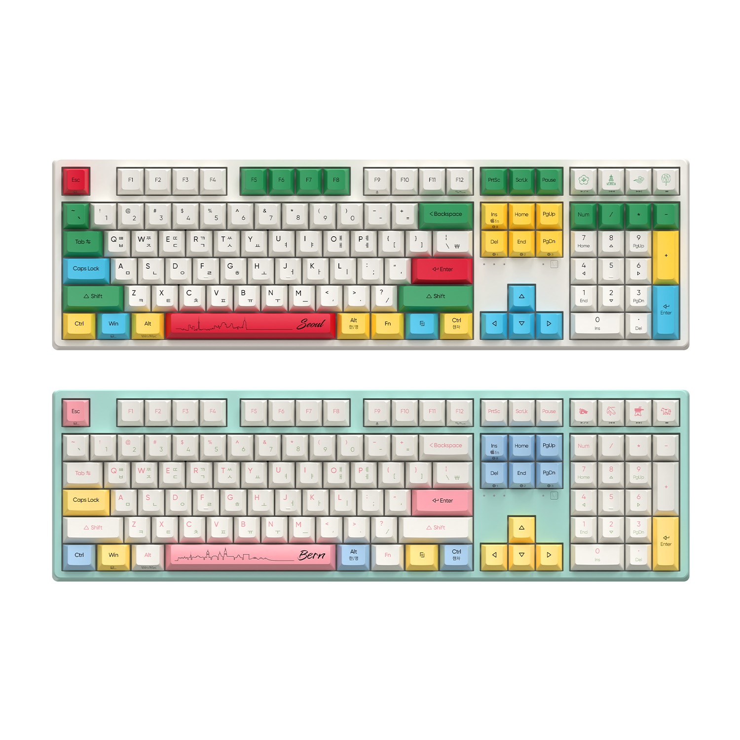 ABKO  KN35BT DRT 8K 염료승화 블루투스 유무선 무접점 타이핑고래