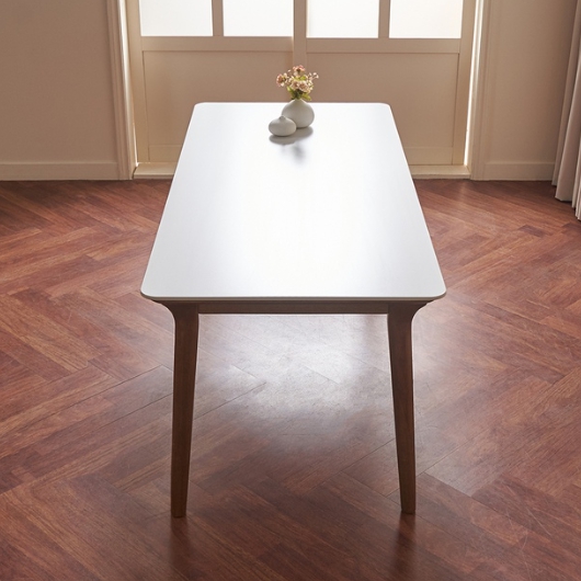 에보니아 페리 세라믹 원목 식탁 1400