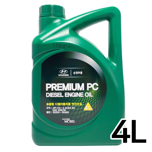 현대모비스  프리미엄 PC 디젤 10W30 4L