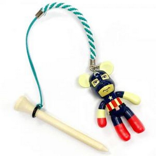 턴트골프  캡틴아메리카 골프티걸이