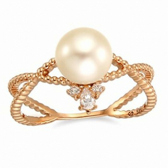 라디오사  14K 진주 여성반지_LK14OP-821R