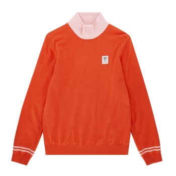 Superior PIGC 배색 터틀 스웨터 LFC240766