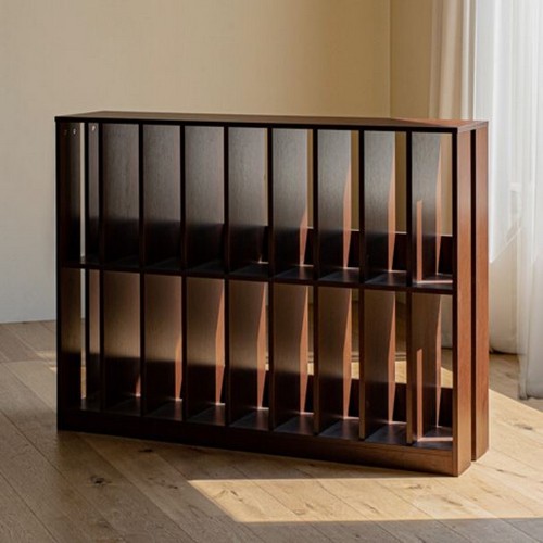 레트로하우스 파레드 2단 일반형 거실 책장 1200