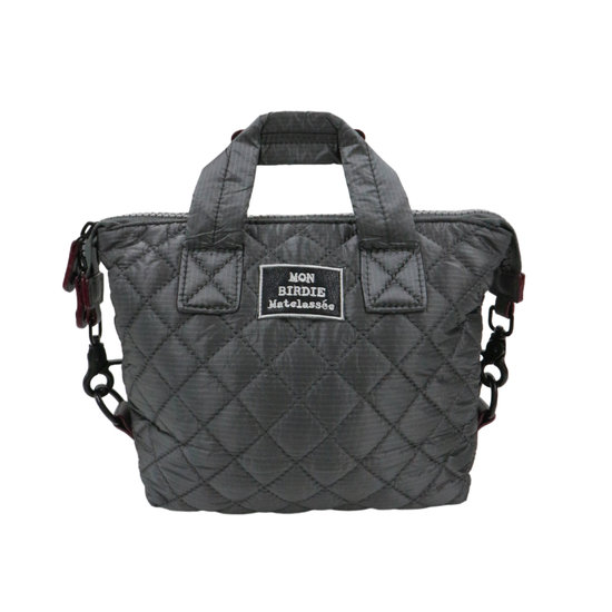 몽버디골프  투웨이 퀼팅 나일론백 그레이