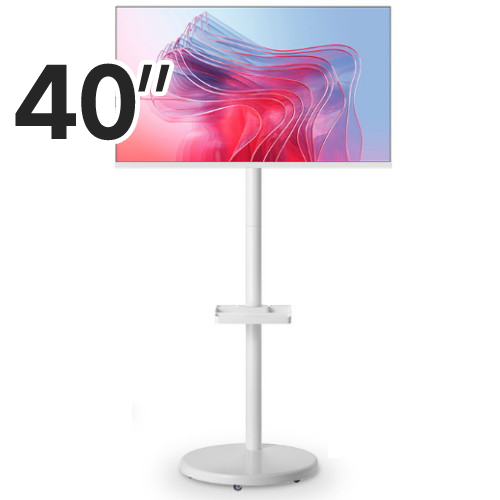 이노스  40FHD 화이트에디션 구글 스마트 이동형 패키지