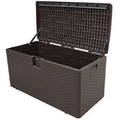 올리브정원 데크박스 야외 보관함 라탄 276L