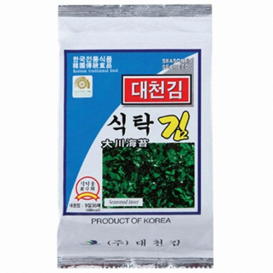 대천김  식탁김 15g