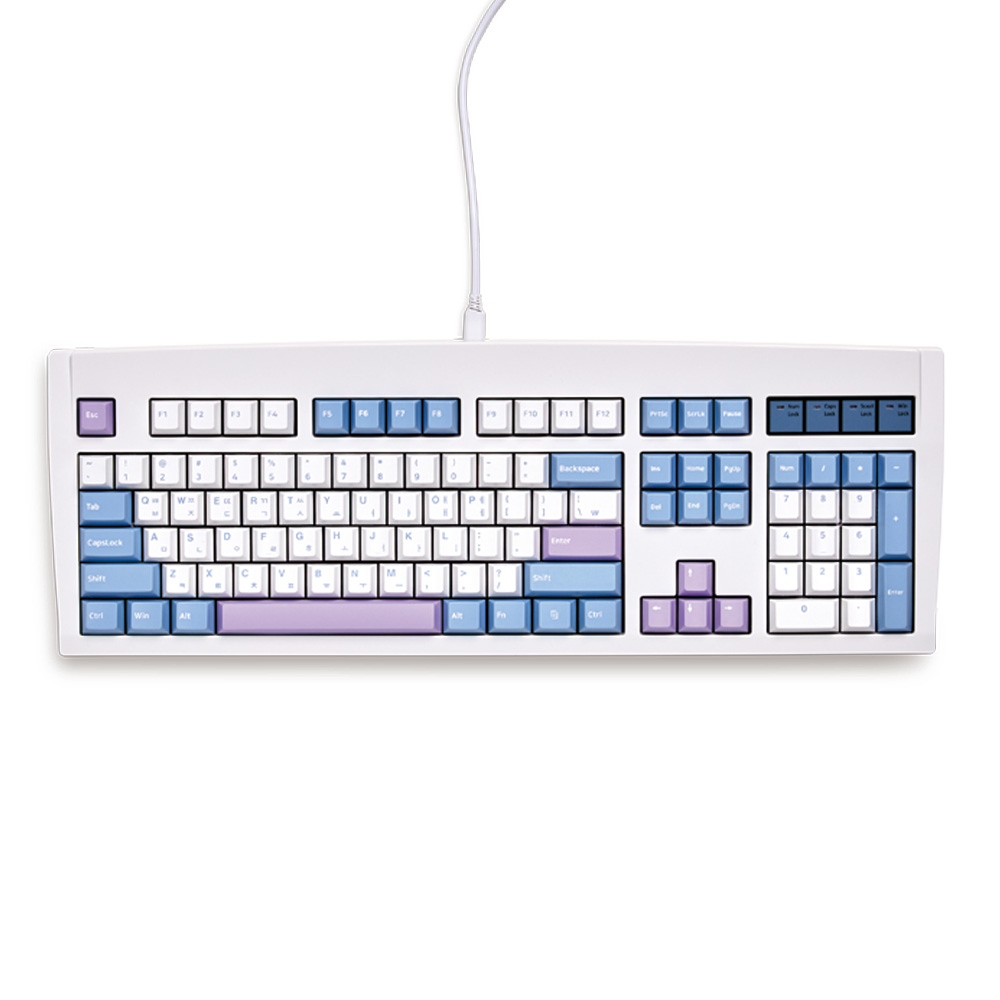 QSENN  DT35 104 8K 풀윤활 가스켓 기계식 블루퍼플