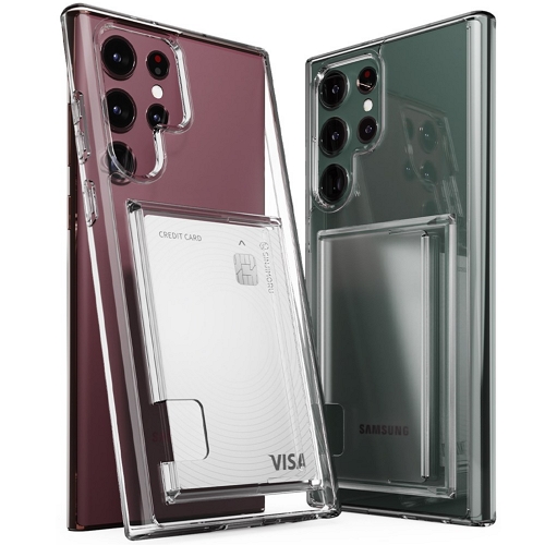 신지모루  갤럭시S22 울트라 에어클로 카드슬롯 케이스