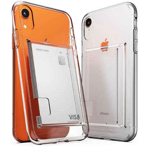 신지모루  아이폰XR 에어클로 카드슬롯 케이스