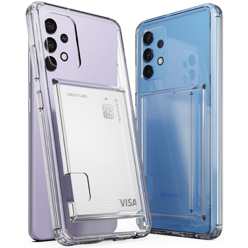 신지모루  갤럭시A32 에어클로 카드슬롯 케이스