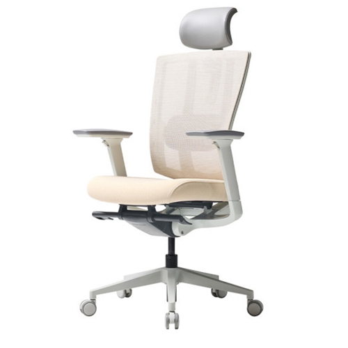 듀오백  브라보 프리미엄 BRP-200CW 메쉬 컴퓨터 책상 의자