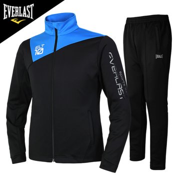 에버라스트  져지 트레이닝 트랙수트 세트 E-432UBL+E-401PBK