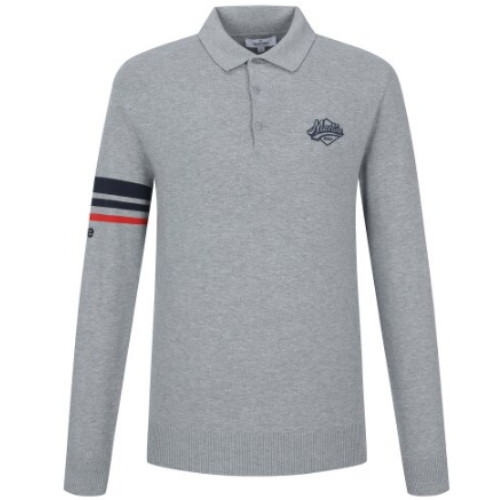 마틴골프  슬리브 컬러 매칭 스웨터 QM0ENI10236