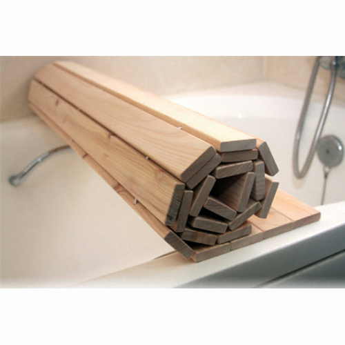 마미  두루마리형 편백나무 욕조덮개