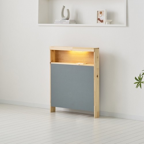 아이앤 루벨린 삼나무 높은 선반 LED헤드보드 MS