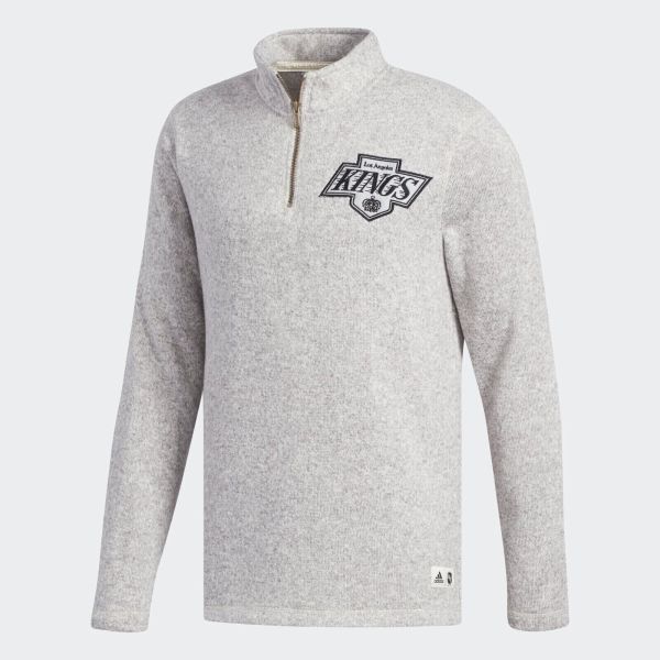 아디다스 LA KINGS NHL 반집업 맨투맨 스?셔츠 DN2120