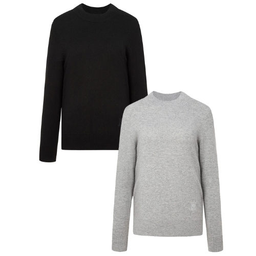 LF 헤지스골프 캐시미어 100% 모크넥 스웨터 세트 0YSW4D12301