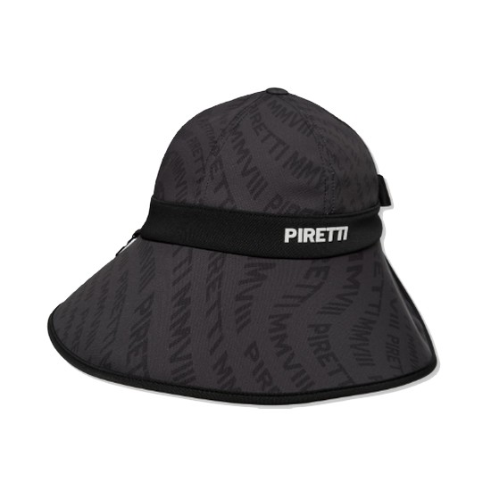 피레티  전판패턴 와이드챙 뒷트임 햇 TWP24C05Z1