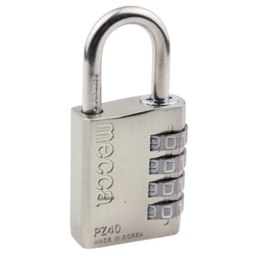 메카  썬 스텐 번호 자물쇠 PZ-40