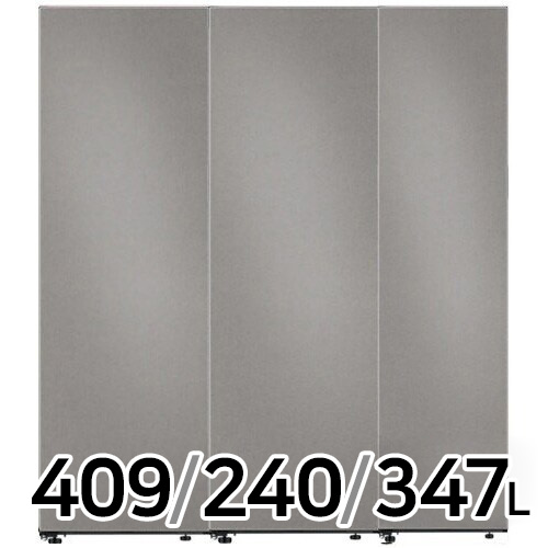 삼성전자 비스포크 키친핏 바이브 RR40C7985AP + RZ34C7955AP + RZ24C59G0AP (다크그레이)