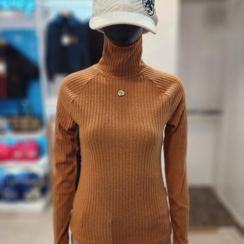 디즈니골프 터들넥 골지 티셔츠 SO8LTS015